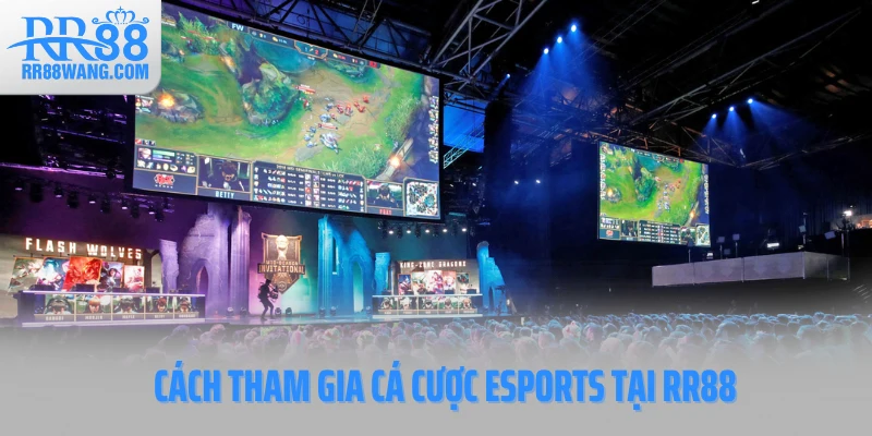Cách tham gia cá cược Esports tại RR88
